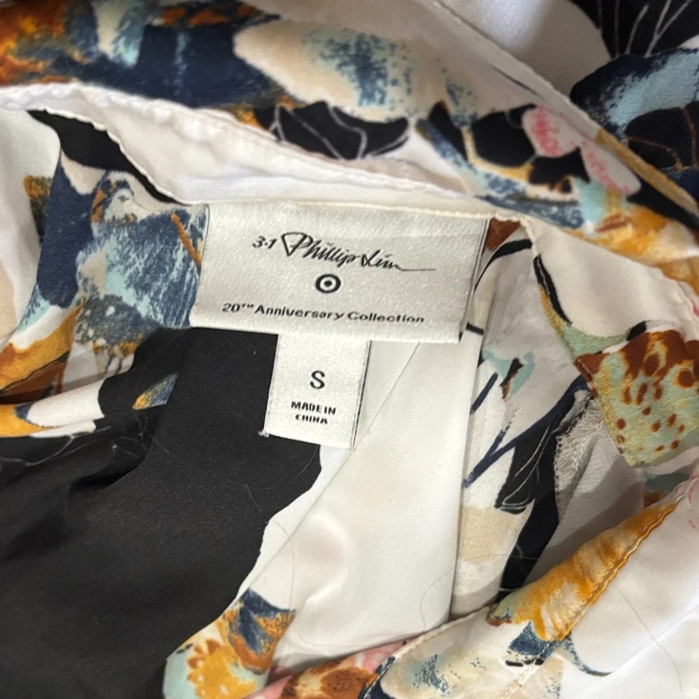 3.1 Phillip Lim Multicolor Floral Blouse - Picture 7 of 7